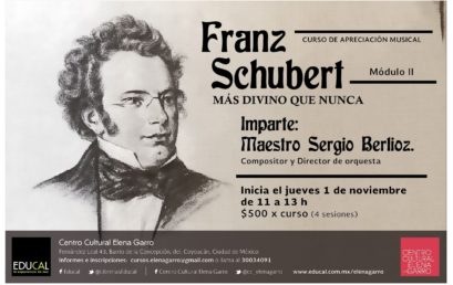 FRANZ SCHUBERT. MÁS DIVINO QUE NUNCA (MÓDULO II)